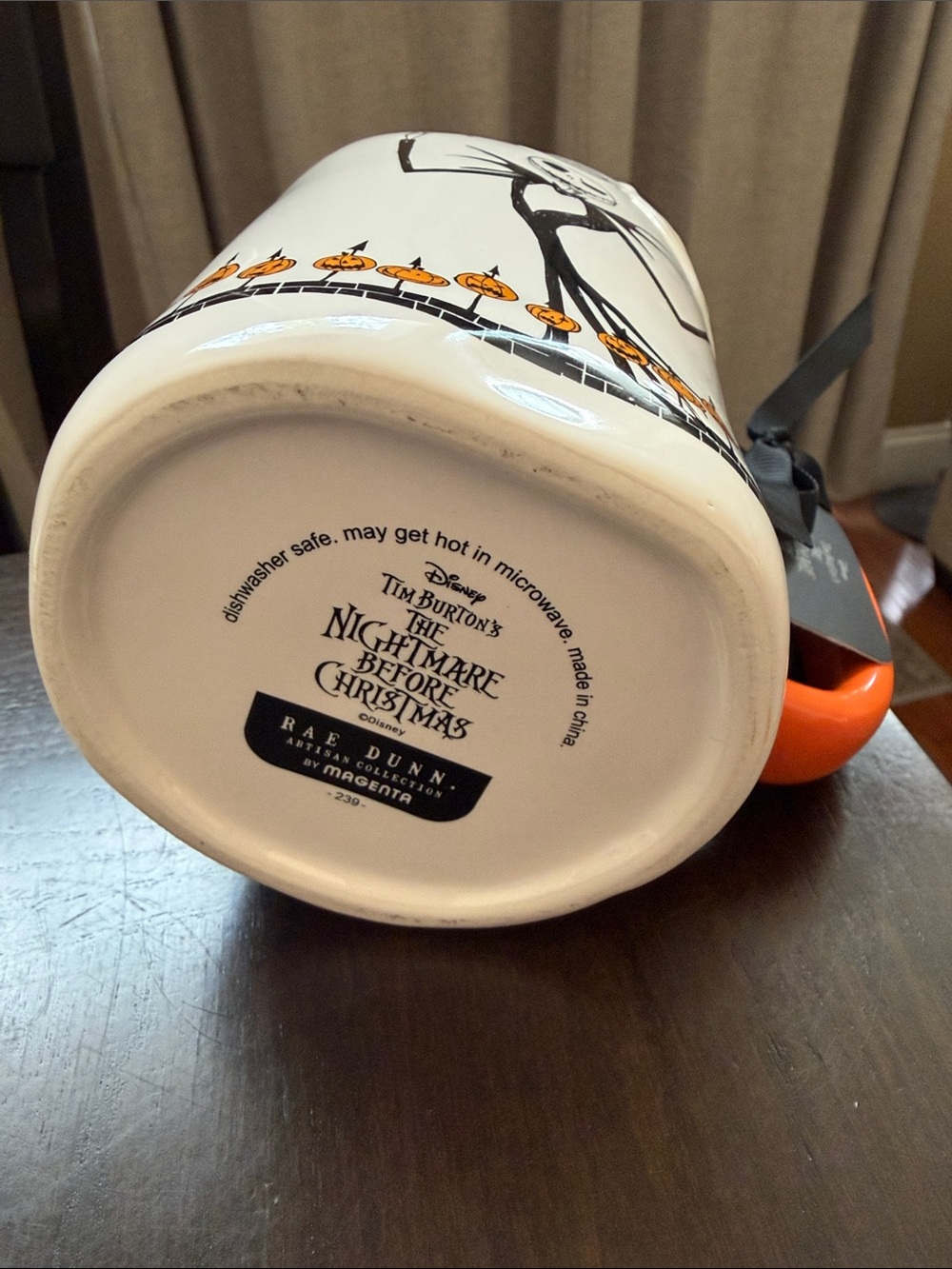 NWT Jack Skellington Pumpkin King Mug - Picture 4 of 4